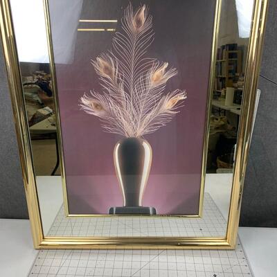 #57 Feathers & Mirror Frame