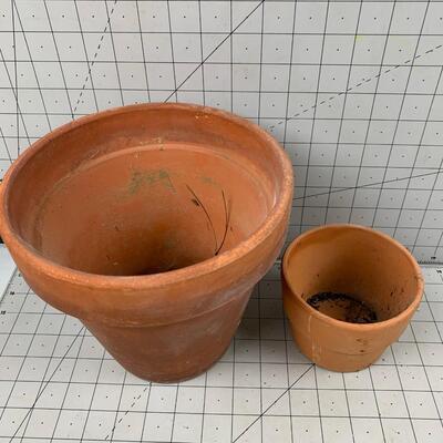 #105 Terracotta Plant Pots 