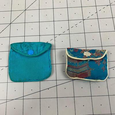#107 Crystals & Blue Pouches