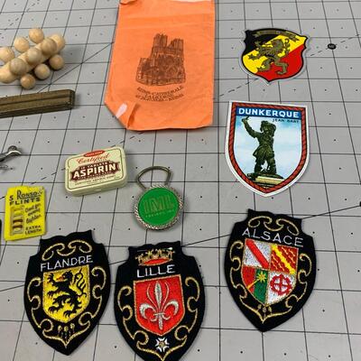 #135 Travel Patches, Stickers & Misc. 