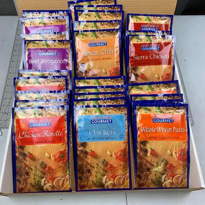 #145 Larry North Slim Down Gourment Freeze Dried Meal Box (2 of 2) 