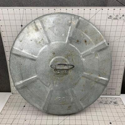 #151 Aluminum Garbage Can Lid