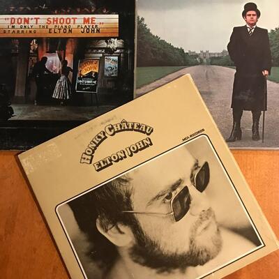 Vinyl 33 RPM Albums ~ Elton John ~ American Graffiti