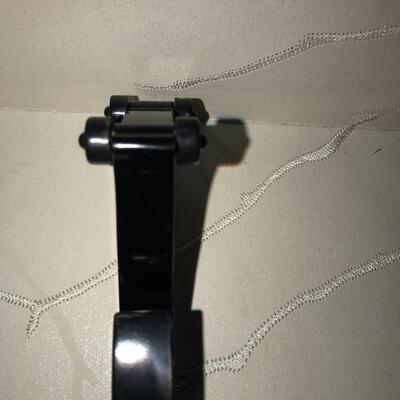 Black Scottie Dog Wheels Bakelite Napkin Rings