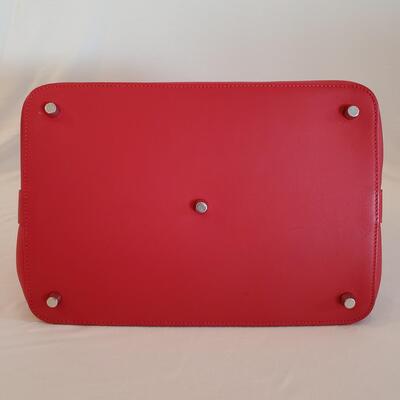 Hermes Toolbox 26 Geranium with Paladium Hardware