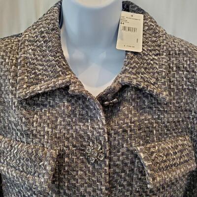 Chanel Gray Tweed Blazer New/Old stock with tags - never worn