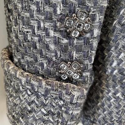 Chanel Gray Tweed Blazer New/Old stock with tags - never worn