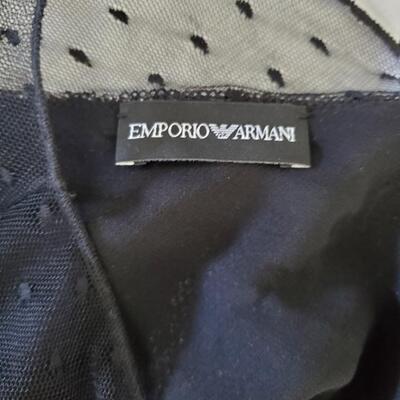 Emporio Armani Sequin Little Black Dress - New with tags, never worn