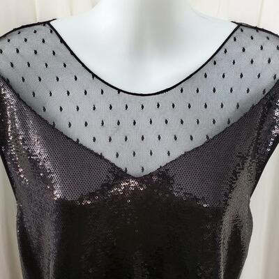 Emporio Armani Sequin Little Black Dress - New with tags, never worn