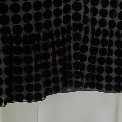 Emporio Armani Flowy Black Polka Dot Dress - New with tags - never worn