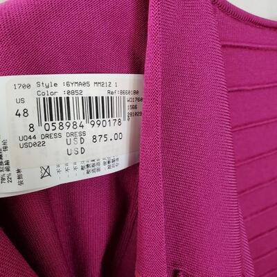 Armani Collezioni Fuschia Ribbed Sheath Dress - New with tags - never worn