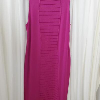 Armani Collezioni Fuschia Ribbed Sheath Dress - New with tags - never worn