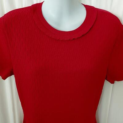 Valentino Red Woven Swing Dress - New with tags - never worn