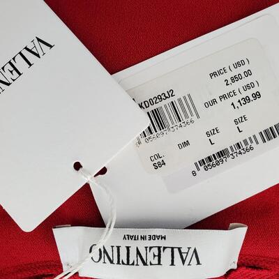 Valentino Red Woven Swing Dress - New with tags - never worn