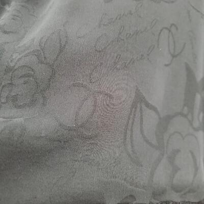 Chanel black wool blend open front black jacket, size 40