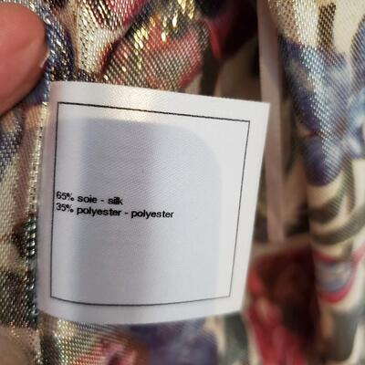 2015 Chanel Resort Collection Lame floral jacket - Unworn, with tags