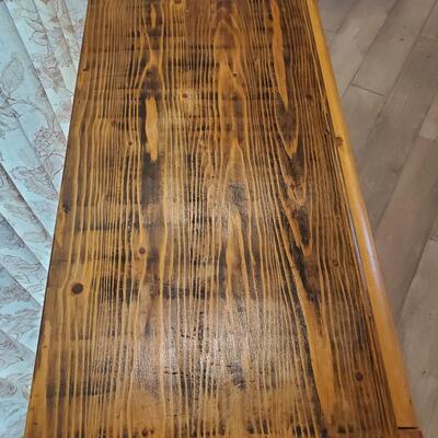 Rustic Pine Stylized 4 Drawer Dresser