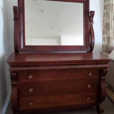 Antique Mahogany Dresser
