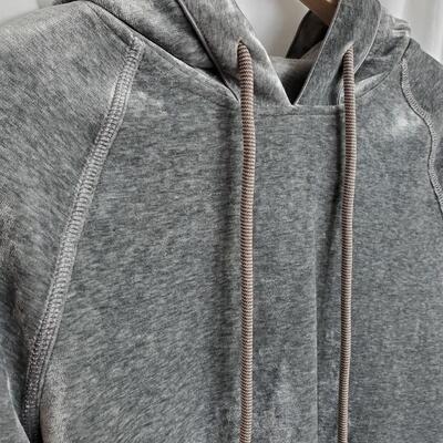 Giorgio Armani Velour Hoodie new with tags  size 42