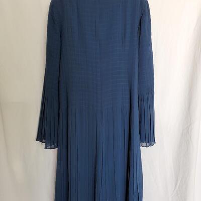 AKRIS Pleated Silk Midi Dress - new with tags