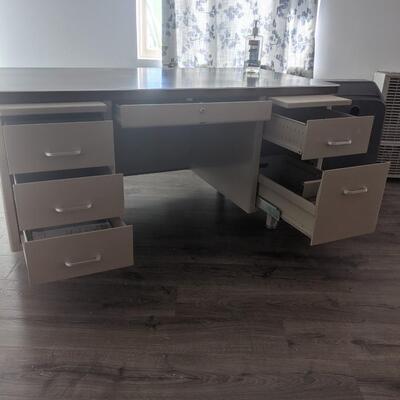 Mid Century Steel office desk
