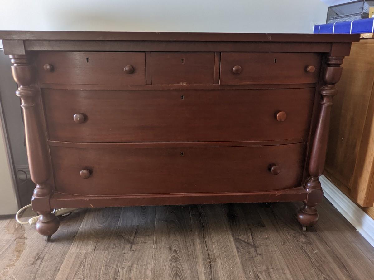Antique Mahogany Dresser