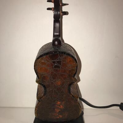 Beautiful Amber Murano Style  Cello ambient lamp