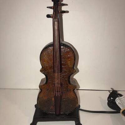 Beautiful Amber Murano Style  Cello ambient lamp