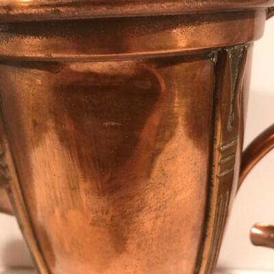 Unbelievable Art Deco Copper Coffee Set