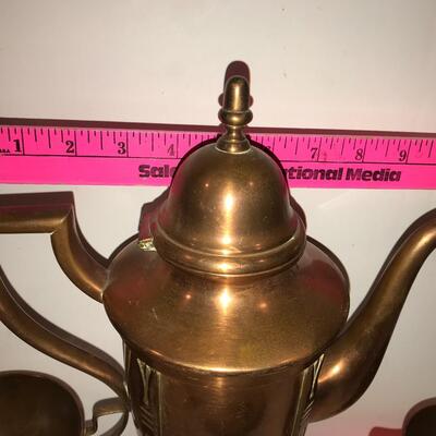 Unbelievable Art Deco Copper Coffee Set