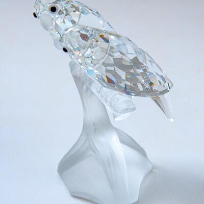 SWAROVSKI CRYSTAL SCS ANNUAL EDITION "LOVEBIRDS" TOGETHERNESS FIGURINE
