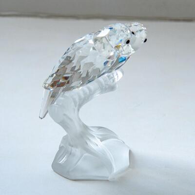 SWAROVSKI CRYSTAL SCS ANNUAL EDITION "LOVEBIRDS" TOGETHERNESS FIGURINE