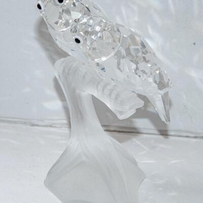 SWAROVSKI CRYSTAL SCS ANNUAL EDITION "LOVEBIRDS" TOGETHERNESS FIGURINE