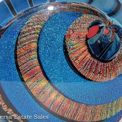 BEAUTIFUL KARG ART GLASS PAPERWEIGHT