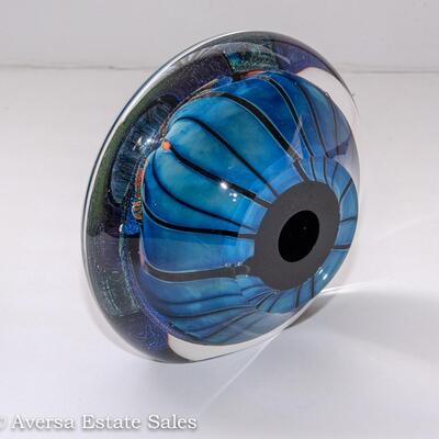 BEAUTIFUL KARG ART GLASS PAPERWEIGHT