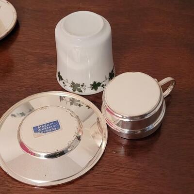 Lot 29: Vintage West Germany Demitasse Cups & Saucers