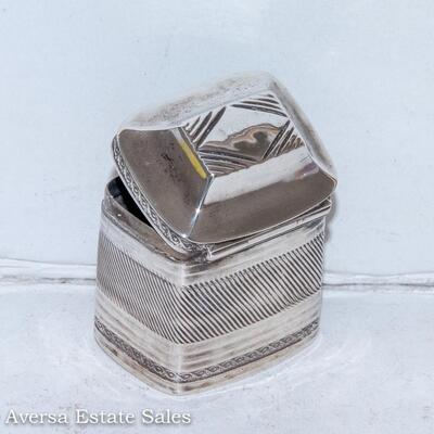 STERLING SILVER PILL BOX