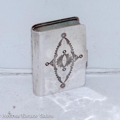 STERLING SILVER - BOOKS SHAPED PILL BOX