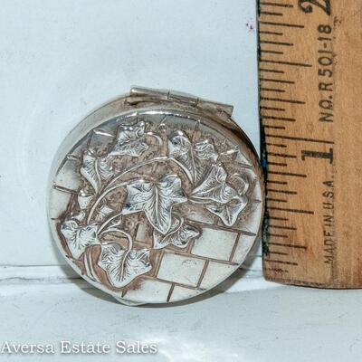 STERLING SIVER PILL BOX