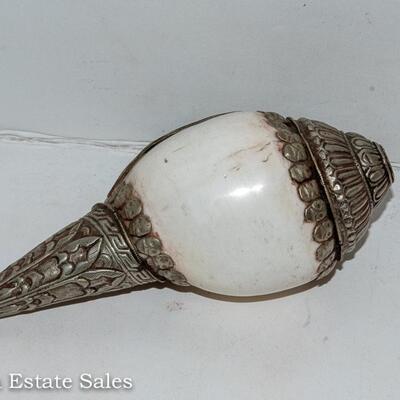 UNIQUE METAL ENCASED SHELL