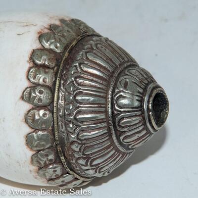 UNIQUE METAL ENCASED SHELL