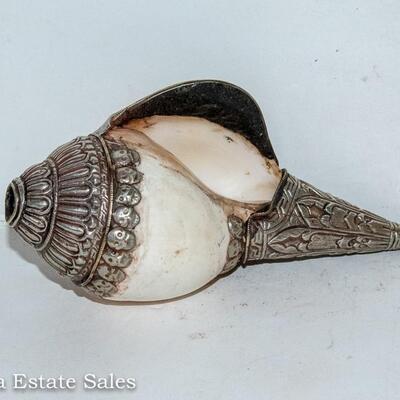 UNIQUE METAL ENCASED SHELL
