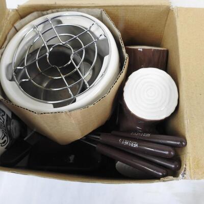 Hershey's S'mores Indoor and outdoor Burner, Canned Chafing Fuel Sold Separately