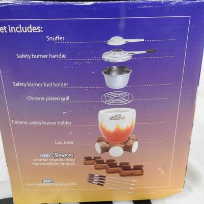 Hershey's S'mores Indoor and outdoor Burner, Canned Chafing Fuel Sold Separately