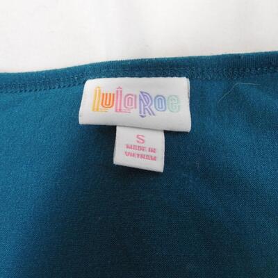 6 LulaRoe Shirts: 3 Small, 2 Large, 2 Extra Large, Assorted Colors and Patterns