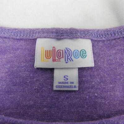 6 LulaRoe Shirts: 3 Small, 2 Large, 2 Extra Large, Assorted Colors and Patterns