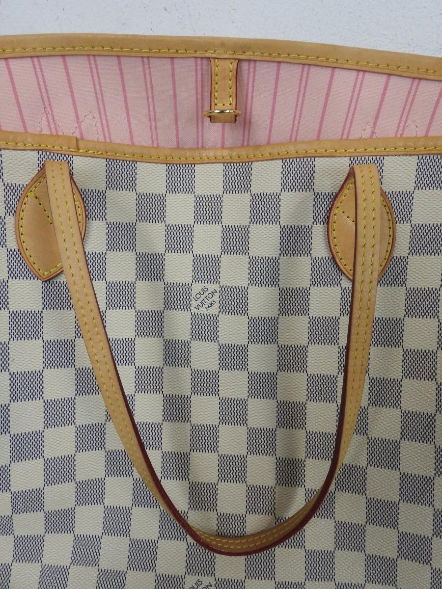 Replica Purse Tote Bag Inspired by LV Neverfull Bag Checkered