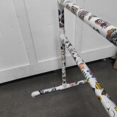 PVC Home made Ballet Barre with Lot of Stickers