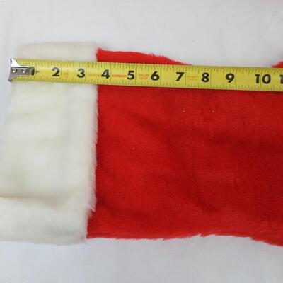 14 Christmas Stockings: 7 Large, 7 small.