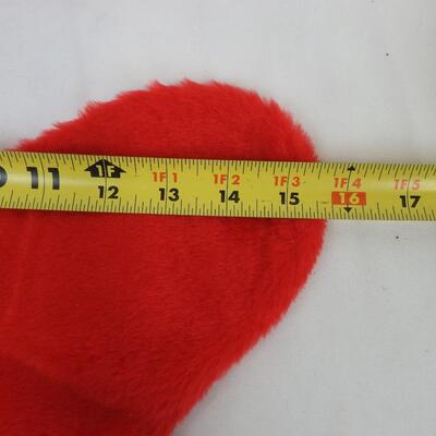14 Christmas Stockings: 7 Large, 7 small.